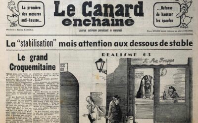 N° 2238 du Canard Enchaîné –  11 Septembre 1963