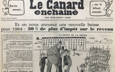 N° 2242 du Canard Enchaîné –  9 Octobre 1963