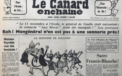 N° 2247 du Canard Enchaîné –  13 Novembre 1963