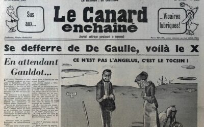 N° 2252 du Canard Enchaîné –  18 Décembre 1963