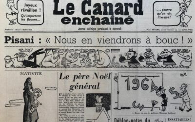 N° 2253 du Canard Enchaîné –  25 Décembre 1963