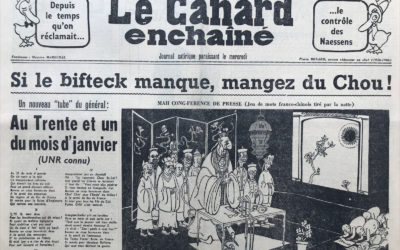 N° 2258 du Canard Enchaîné –  29 Janvier 1964