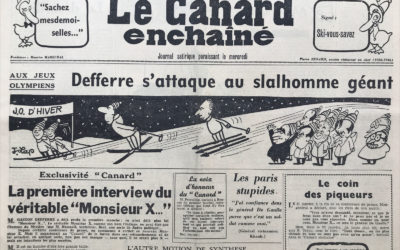 N° 2259 du Canard Enchaîné –  5 Février 1964