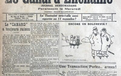 N° 226 du Canard Enchaîné – 27 Octobre 1920