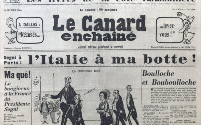 N° 2261 du Canard Enchaîné –  19 Février 1964