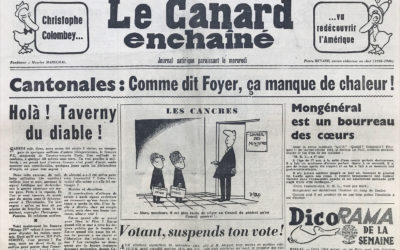 N° 2264 du Canard Enchaîné –  11 Mars 1964