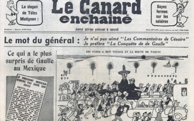 N° 2266 du Canard Enchaîné –  25 Mars 1964