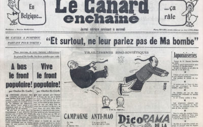 N° 2268 du Canard Enchaîné –  8 Avril 1964