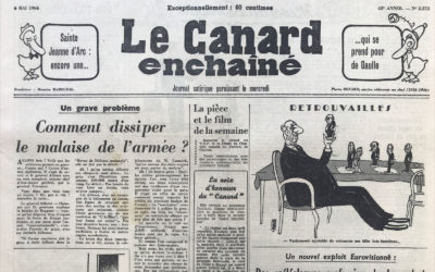 N° 2272 du Canard Enchaîné –  6 Mai 1964