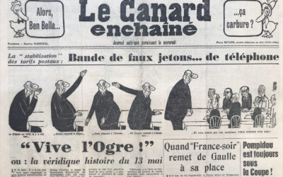 N° 2273 du Canard Enchaîné –  13 Mai 1964