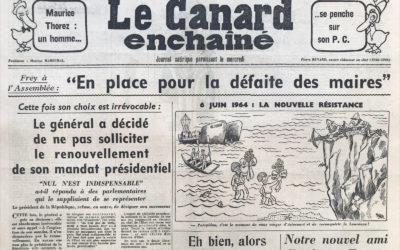 N° 2274 du Canard Enchaîné –  20 Mai 1964