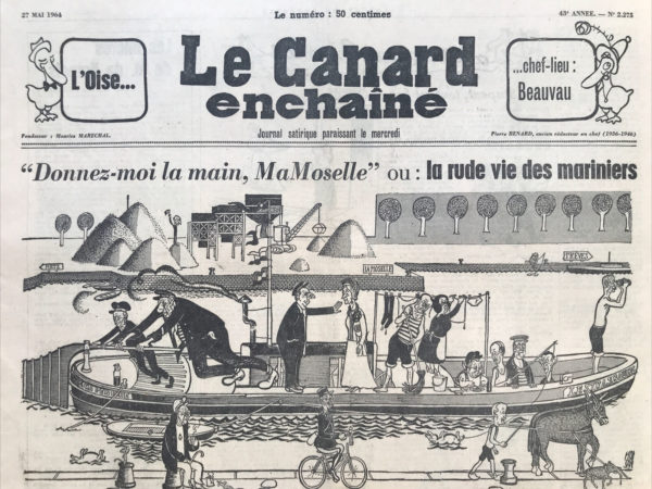 N° 2275 du Canard Enchaîné -  27 Mai 1964