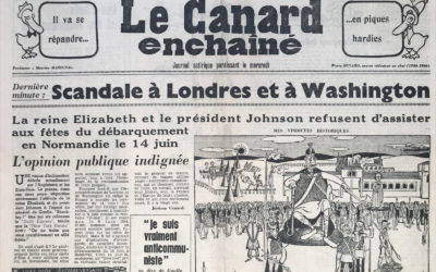 N° 2277 du Canard Enchaîné –  10 Juin 1964