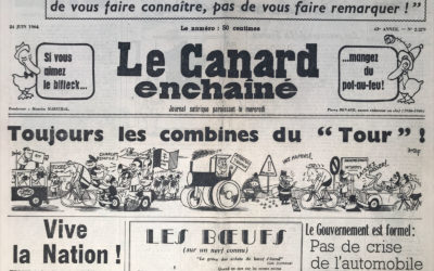 N° 2279 du Canard Enchaîné –  24 Juin 1964