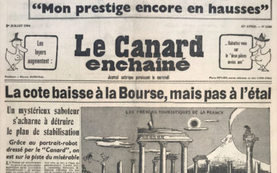N° 2280 du Canard Enchaîné –  1 Juillet 1964