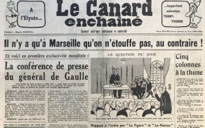 N° 2283 du Canard Enchaîné –  22 Juillet 1964