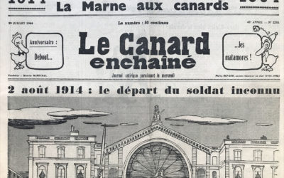 N° 2284 du Canard Enchaîné –  29 Juillet 1964