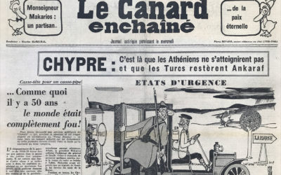 N° 2286 du Canard Enchaîné –  12 Août 1964