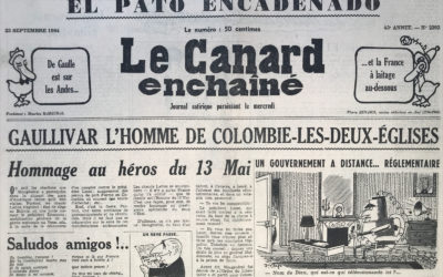 N° 2292 du Canard Enchaîné –  23 Septembre 1964