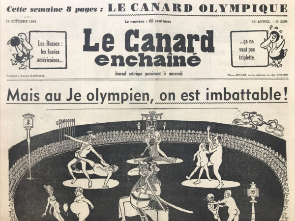 N° 2295 du Canard Enchaîné -  14 Octobre 1964