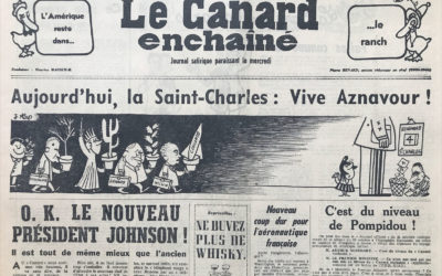N° 2298 du Canard Enchaîné –  4 Novembre 1964