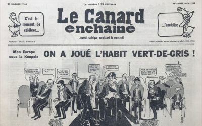 N° 2299 du Canard Enchaîné –  11 Novembre 1964