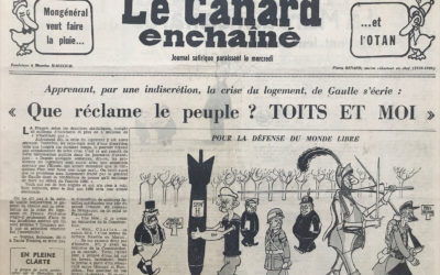 N° 2304 du Canard Enchaîné –  16 Décembre 1964