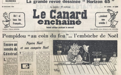 N° 2305 du Canard Enchaîné –  23 Décembre 1964