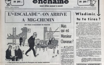 N° 2320 du Canard Enchaîné –  7 Avril 1965