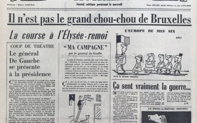 N° 2333 du Canard Enchaîné –  7 Juillet 1965