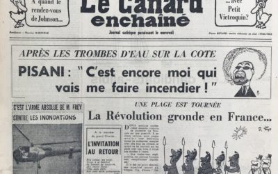 N° 2340 du Canard Enchaîné –  25 Août 1965