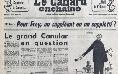 N° 2341 du Canard Enchaîné –  1 Septembre 1965