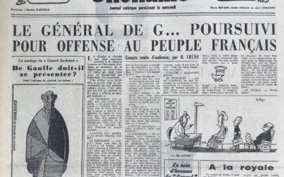 N° 2347 du Canard Enchaîné –  13 Octobre 1965
