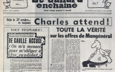 N° 2349 du Canard Enchaîné –  27 Octobre 1965