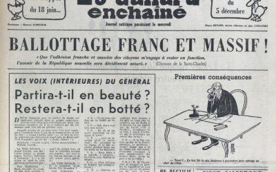N° 2355 du Canard Enchaîné –  8 Décembre 1965