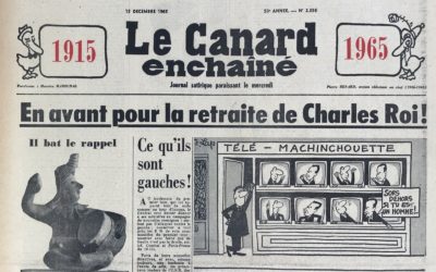 N° 2356 du Canard Enchaîné –  15 Décembre 1965