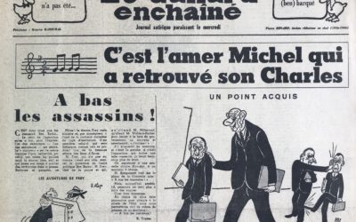 N° 2360 du Canard Enchaîné –  12 Janvier 1966