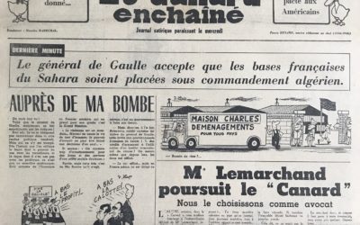 N° 2368 du Canard Enchaîné –  9 Mars 1966