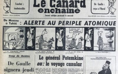 N° 2384 du Canard Enchaîné –  29 Juin 1966