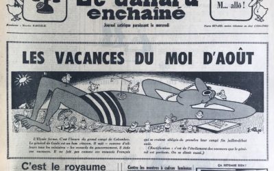 N° 2388 du Canard Enchaîné –  27 Juillet 1966