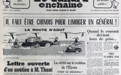 N° 2389 du Canard Enchaîné –  3 Août 1966