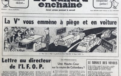 N° 2390 du Canard Enchaîné –  10 Août 1966