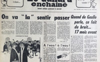 N° 2394 du Canard Enchaîné –  7 Septembre 1966