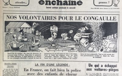 N° 2396 du Canard Enchaîné –  21 Septembre 1966