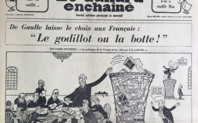 N° 2402 du Canard Enchaîné –  2 Novembre 1966