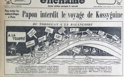 N° 2405 du Canard Enchaîné –  23 Novembre 1966