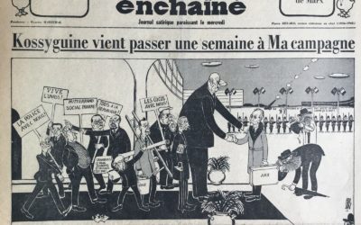 N° 2406 du Canard Enchaîné –  30 Novembre 1966
