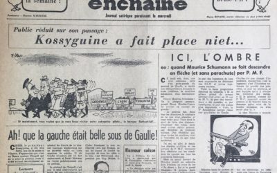 N° 2407 du Canard Enchaîné –  7 Décembre 1966