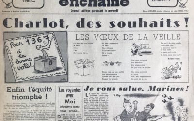 N° 2410 du Canard Enchaîné –  28 Décembre 1966