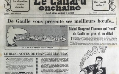 N° 2411 du Canard Enchaîné –  4 Janvier 1967